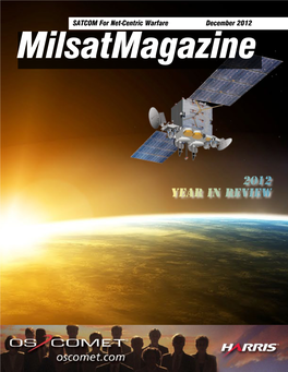 2012 Year in Review Milsatmagazine