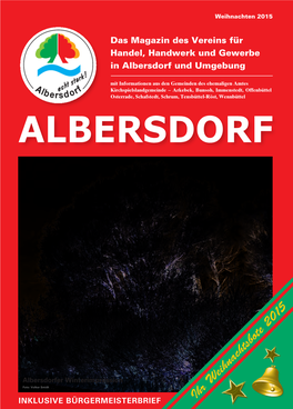 Weihnachtsbote Albersdorf 2016