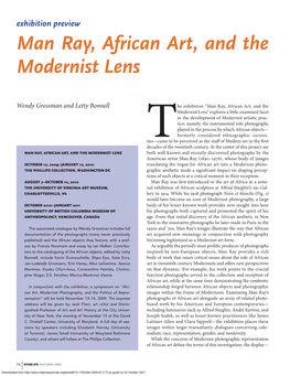 Man Ray, African Art, and the Modernist Lens