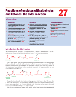 Aldol Reaction Clayden.Pdf