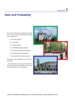 Sets and Probability