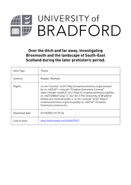 University of Bradford Ethesis