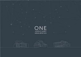 The One Judiciary Annual Report 2018