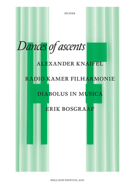 Dances of Ascents Alexander Knaifel Radio Kamer Filharmonie Diabolus in Musica Erik Bosgraaf