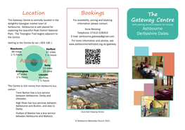 Gateway Centre Leaflet 2021