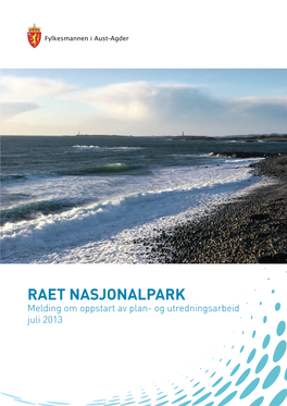 Oppstartsmelding Raet Nasjonalpark