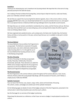 The Scouting Method