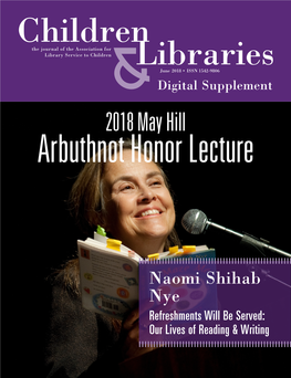 2018 May Hill Arbuthnot Lecture