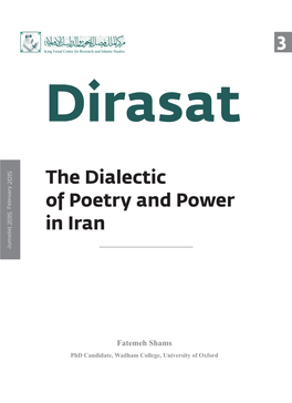 The Dialectic of Poetry and Power in Iran 3