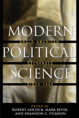 MODERN POLITICAL SCIENCE This Page Intentionally Left Blank MODERN POLITICAL SCIENCE