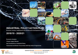 Industrial Policy Action Plan (IPAP)