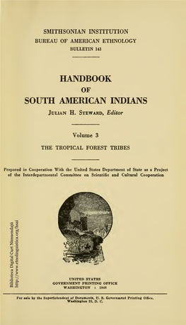 Little-Known Tribes of the Lower Tocantins River Region