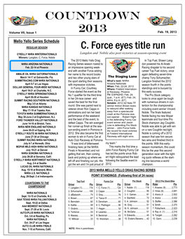 COUNTDOWN 2013 C. Force Eyes Title