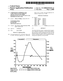 (12) Patent Application Publication (10) Pub. No.: US 2008/0103169 A1 Phillips (43) Pub