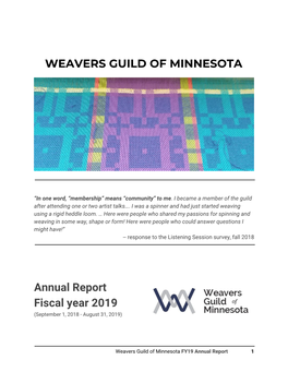 Annual Report FY19