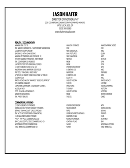 Jason Hafer Director of Photography 2015 Icg Emerging Cinematographer Award Honoree Iatse Local 600, Dp (323) 388-9989