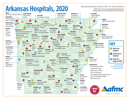 Critical Access Hospital Map 2020