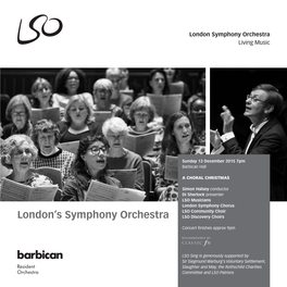 London's Symphony Orchestra