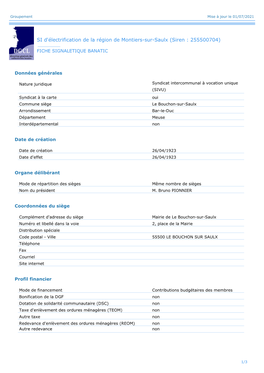 SI D'électrification De La Région De Montiers-Sur-Saulx (Siren : 255500704)