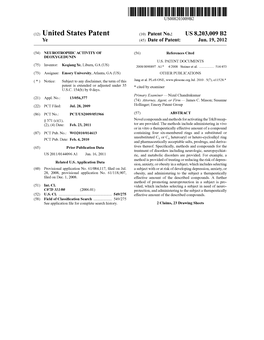 (12) United States Patent (10) Patent No.: US 8,203,009 B2 Ye (45) Date of Patent: Jun