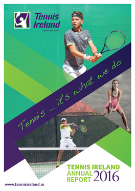 Tennis Ireland 2016 Annual Report