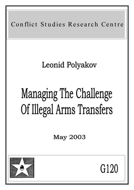 Managing the Challenges of Illegal Arms Transfers