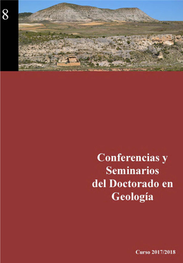 X Ciclo De Conferencias Y Seminarios Doctorado En Geología Curso 2017
