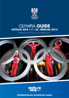 Olympia Guide Sotschi 2014 | 7