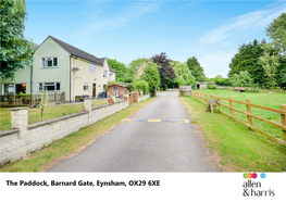 The Paddock, Barnard Gate, Eynsham, OX29 6XE