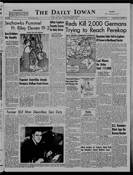 Daily Iowan (Iowa City, Iowa), 1943-10-31