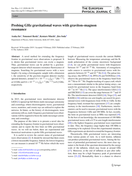 Probing Ghz Gravitational Waves with Graviton–Magnon Resonance