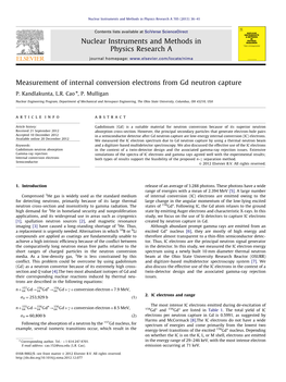 Measurement of Internal Conversion Electrons from Gd Neutron Capture