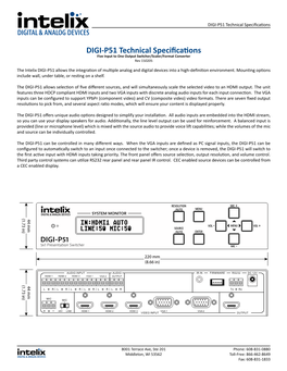 DIGI-P51 Technical Specifications