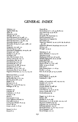 General Index