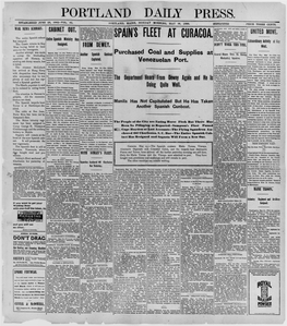 Portland Daily Press: May 16, 1898