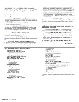 ILARIS (Canakinumab) During an Active Infection Requiring Medical Intervention