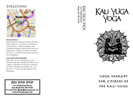 Directions Kali Yuga Yoga