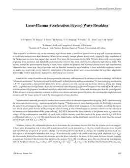 Laser-Plasma Acceleration Beyond Wave Breaking