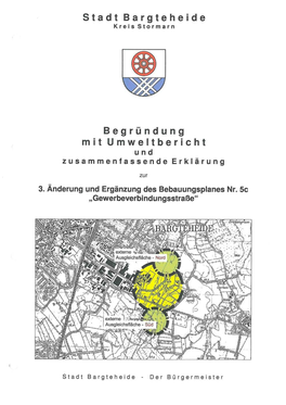 Stadt Bargteheide Begründung Mit Umweltbericht