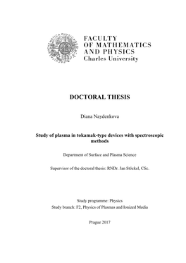 Doctoral Thesis