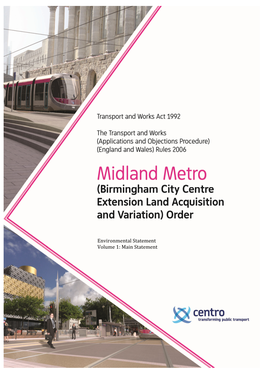 Midland Metro BCCE: Paradise Circus Variation