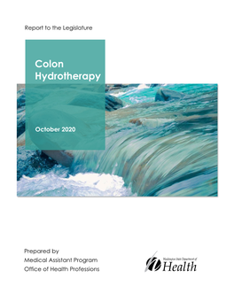 Colon Hydrotherapy