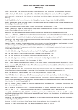 Diptera Checklist