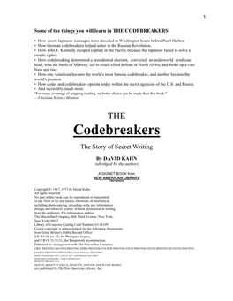 Codebreakers