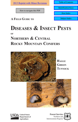 A Field Guide to Diseases and Insect Pests of Northern and Central
