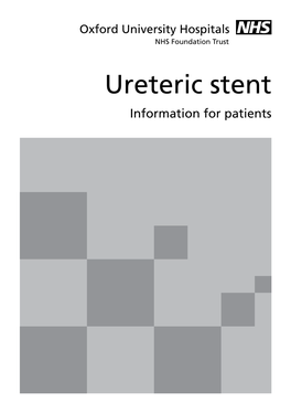 Ureteric Stent