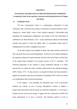 Chapter 4 Functional Significance of The