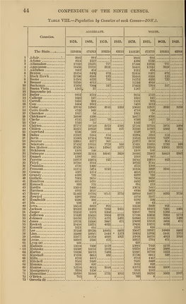 A Compendium of the Ninth Census (June 1, 1870)