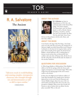 R. A. Salvatore R