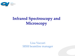 Infrared Spectroscopy and Microscopy